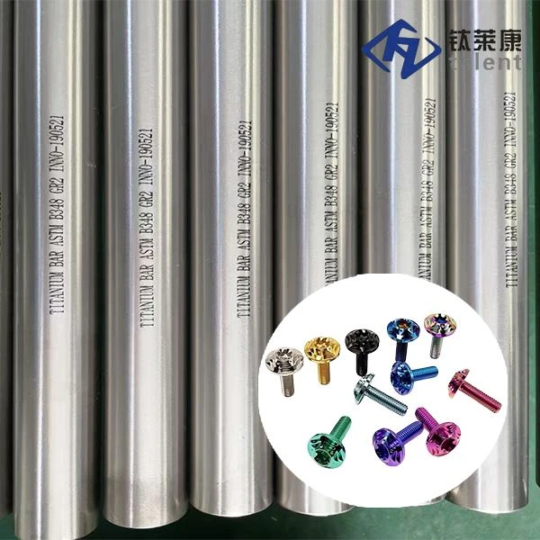 Barres de titane industrielles ASTM B348
